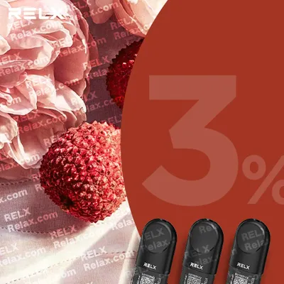 RELX煙彈六代 悅刻原裝正品（玫瑰荔枝）3入