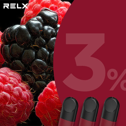 RELX煙彈四代 悅刻原裝正品（森林莓果）3入