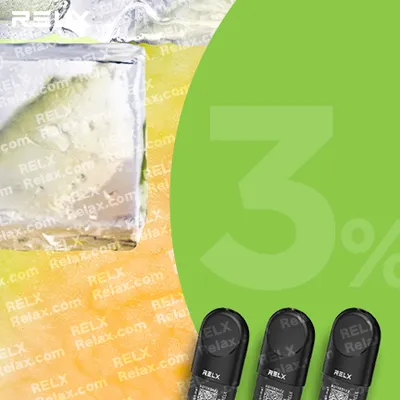 RELX煙彈六代 悅刻原裝正品（哈密瓜）3入