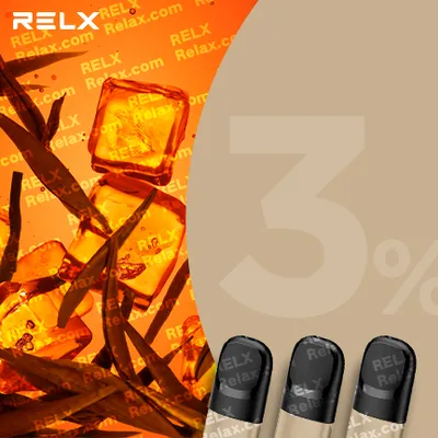 RELX煙彈五代 悅刻原裝正品（冰紅茶）3入
