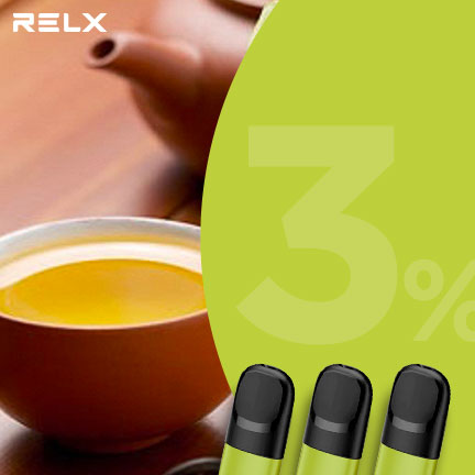 RELX煙彈五代 悅刻原裝正品（工夫鐵觀音）3入
