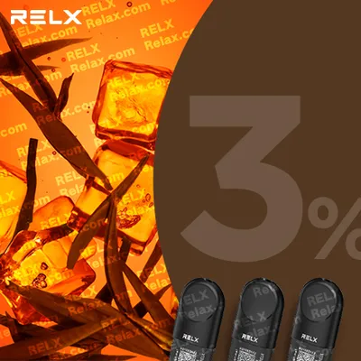 RELX煙彈六代 悅刻原裝正品（紅茶）3入